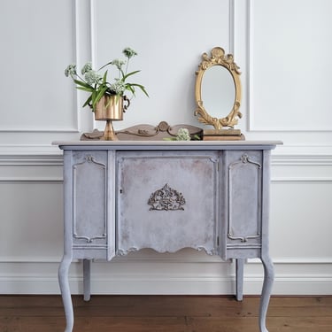 Buffet. Server. Painted Furniture. Old World Finish. Painted Buffet. Queen Anne Furniture. Foyer Table. Dining Room Cabinet. Gustavian 