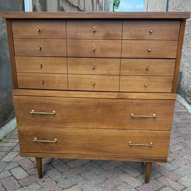 Four Drawer High Chest by Johnson Carper