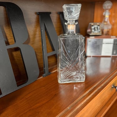 Vintage Seagram’s Seven Crown Liquor Decanter 