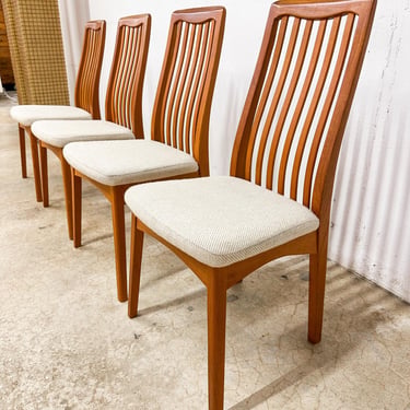 MCM Benny Linden Teak Dining Chairs (x4) *MESSAGE US for shipping quote* 
