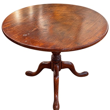 Antique English Mahogany Pedestal Table