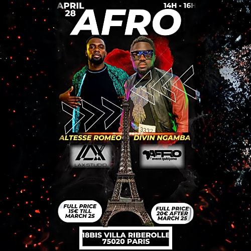 Afro workshop Paris