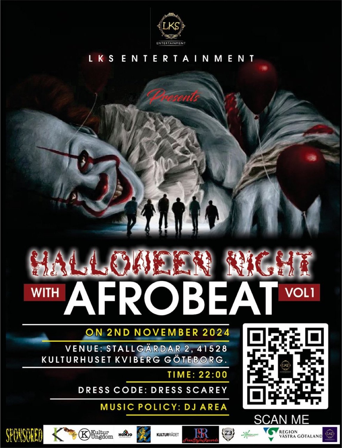 Halloween Night with Afrobeats