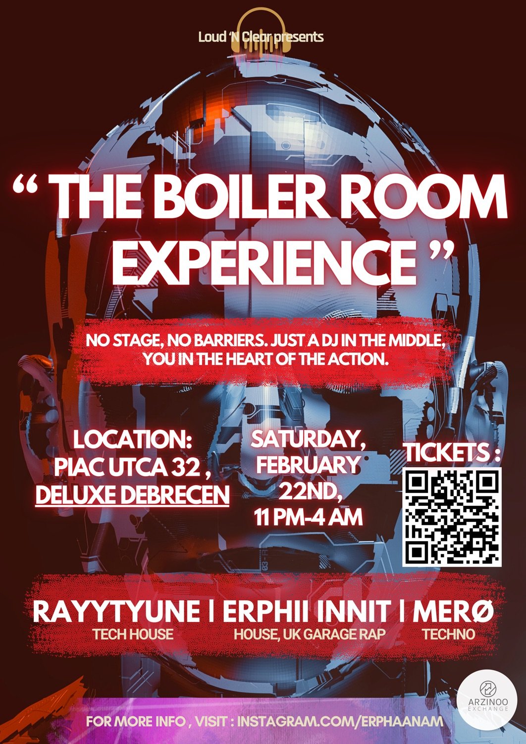 The boiler room experience