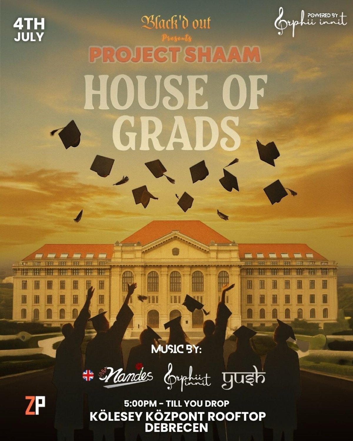 Project SHAAM: House of Grad: Rooftop party