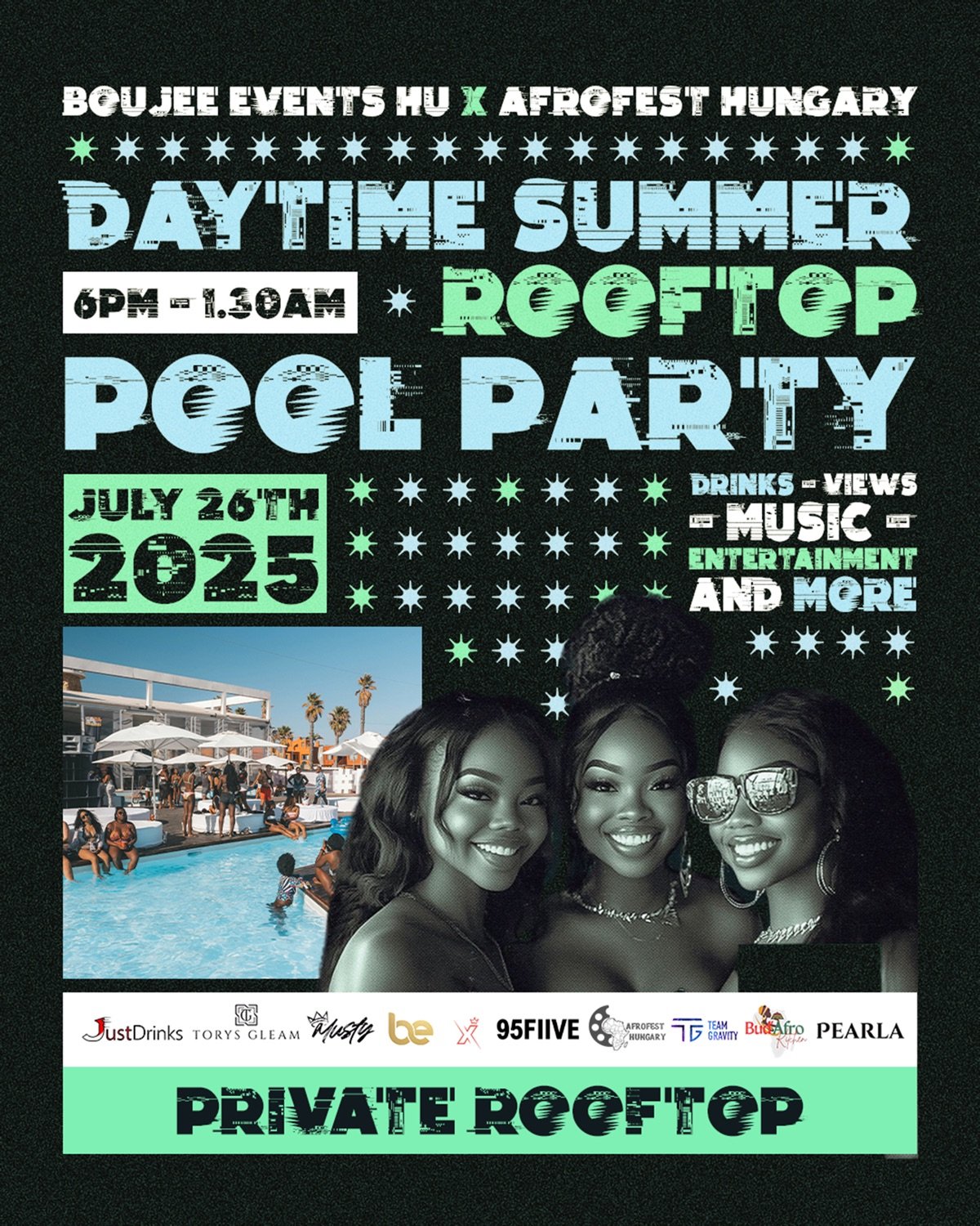 ROOFTOP POOL PARTY
