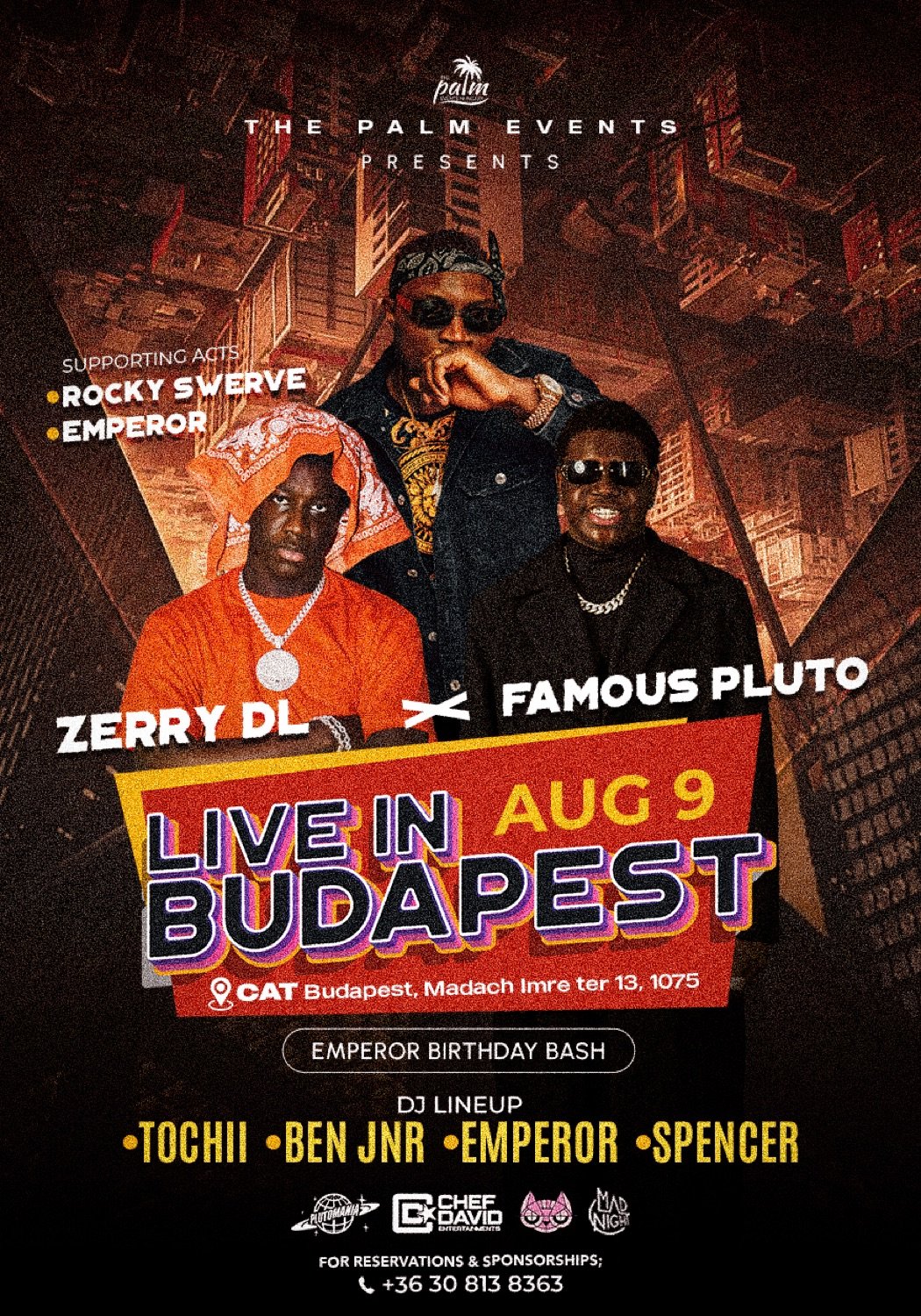 ZERRY DL  & FAMOUS PLUTO LIVE IN BUDAPEST