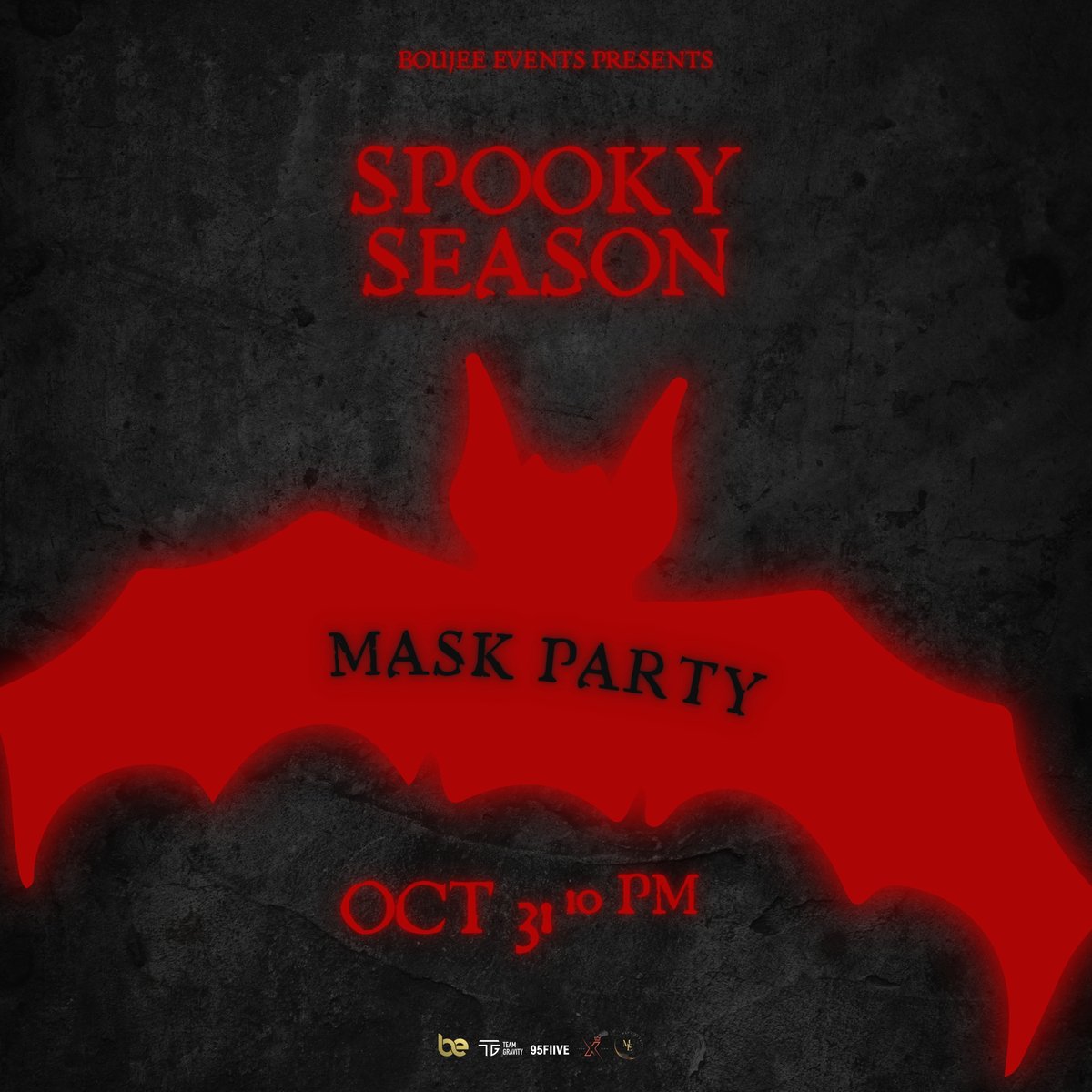 SPOOKY SEASON - MASK PARTY