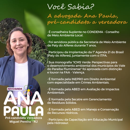 Advogada Ana Paula: Por uma Câmara Mais Justa e Representativa