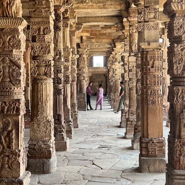 Photo of Qutub Minar interior