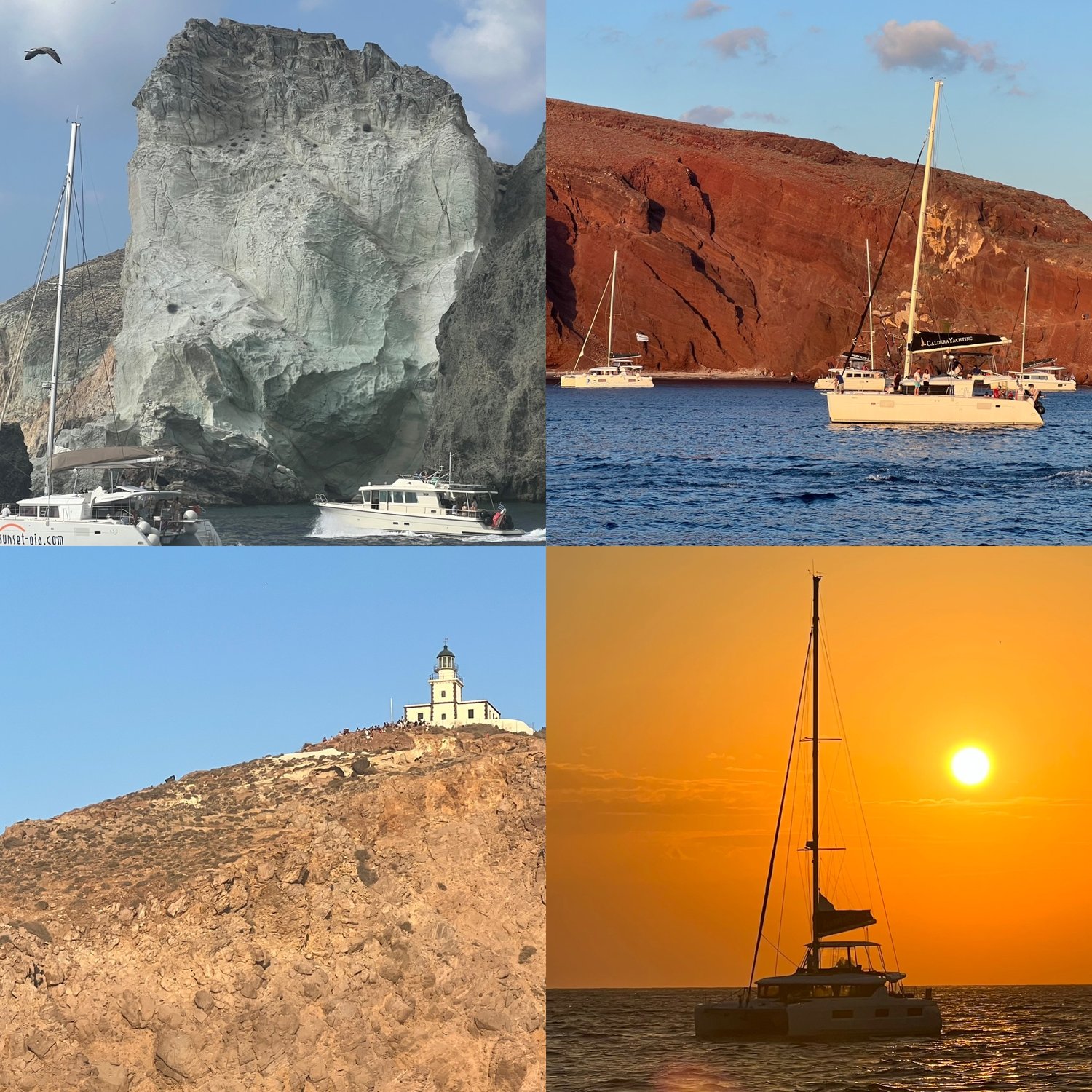 Photo of Boat tour around Santorini