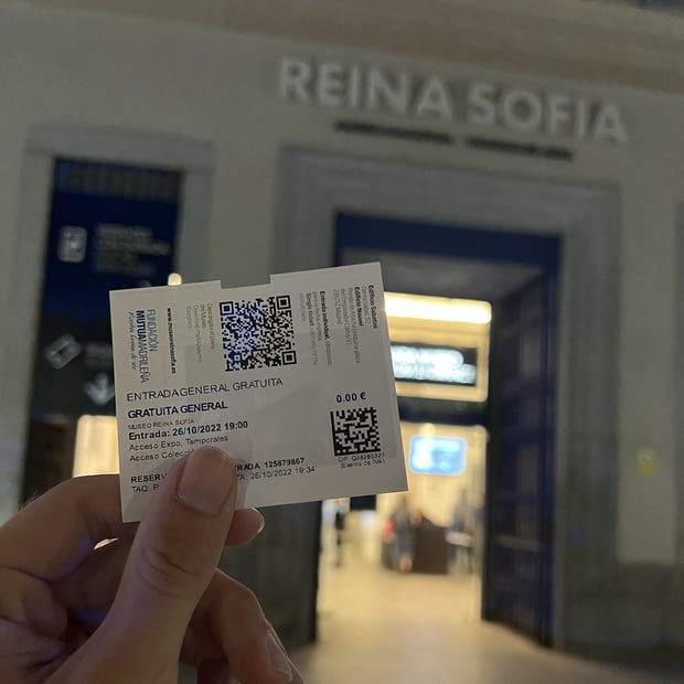 Photo of Free ticket to Reina Sofía