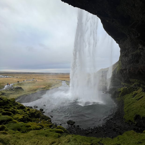 Photo of Behind Seljalandsfoss