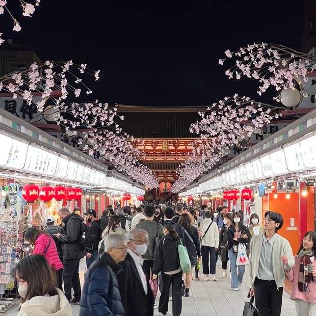 Photo of Nakamise-dori Street