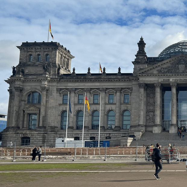 Photo of Reichstag (left)