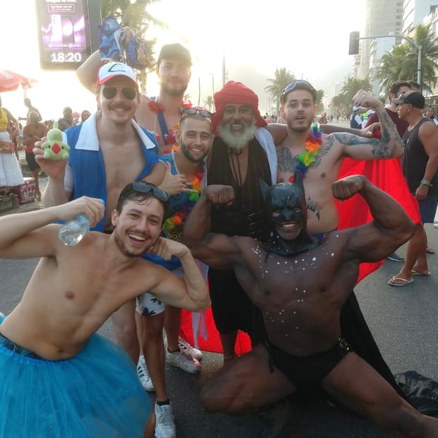 Photo of Second day of Carnival ft. Moses & buff Batman