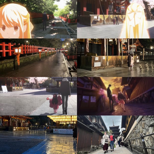 Photo of Real-life locations from the "Shelter" music video