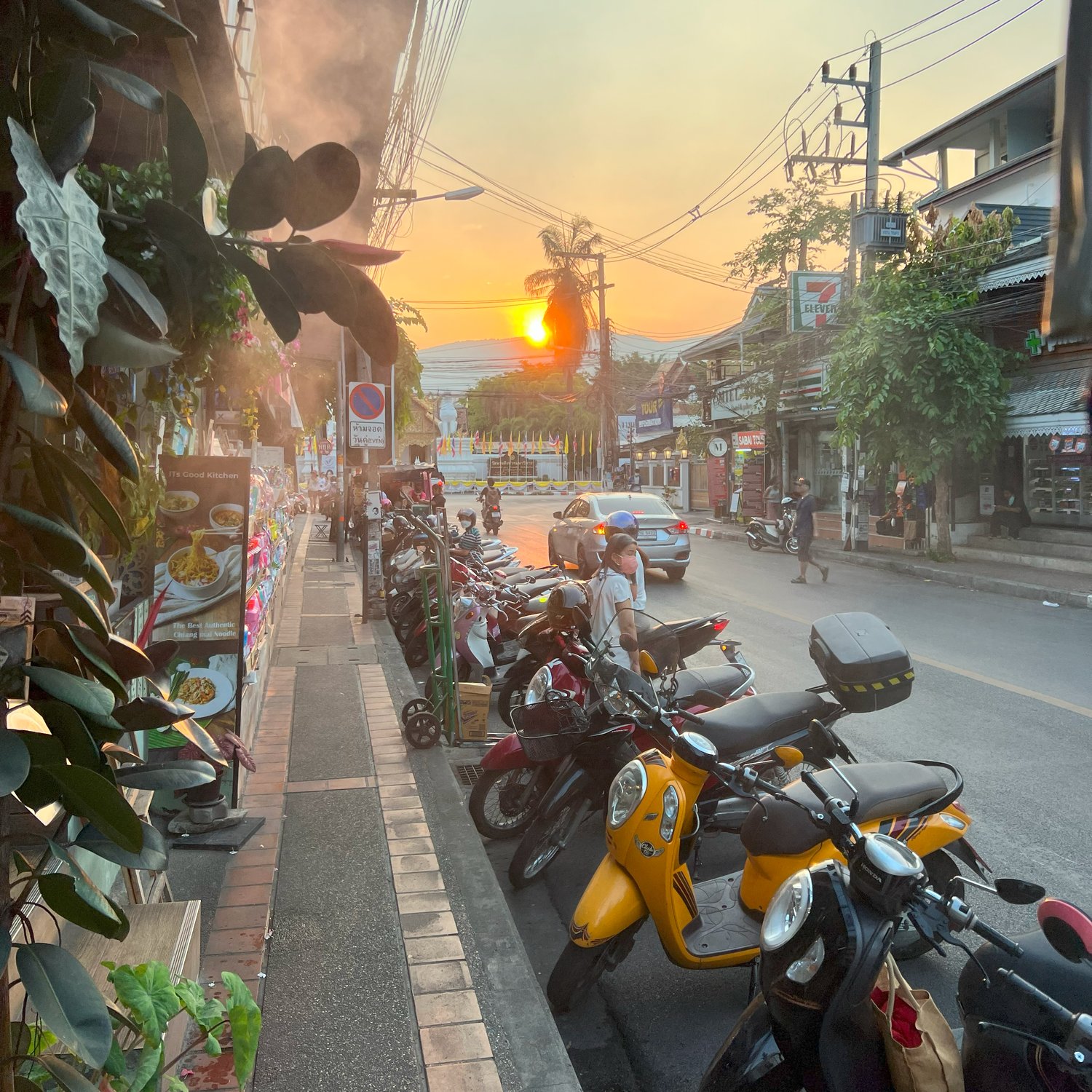 Photo of Sunset in Chiang Mai