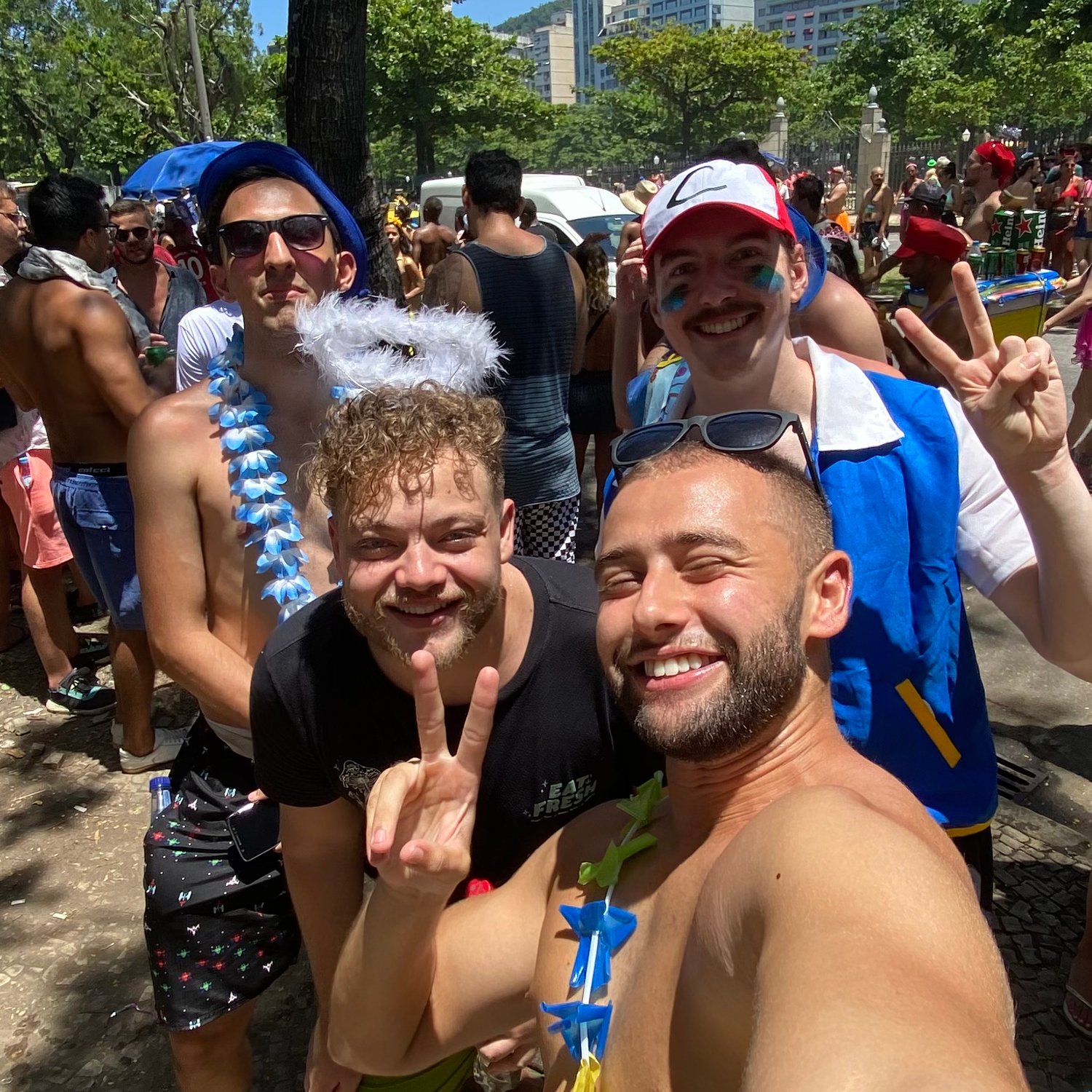 Photo of ??? day of Carnival w/ Guido, Daniel & Caio 🇧🇷