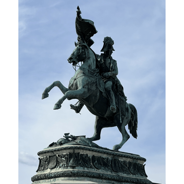 Photo of Archduke Karl monument