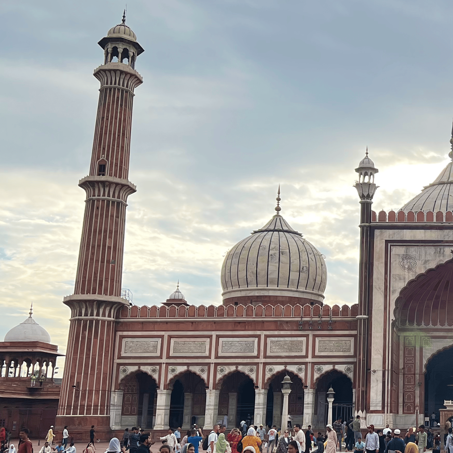 Photo of Jama Masjid (left)