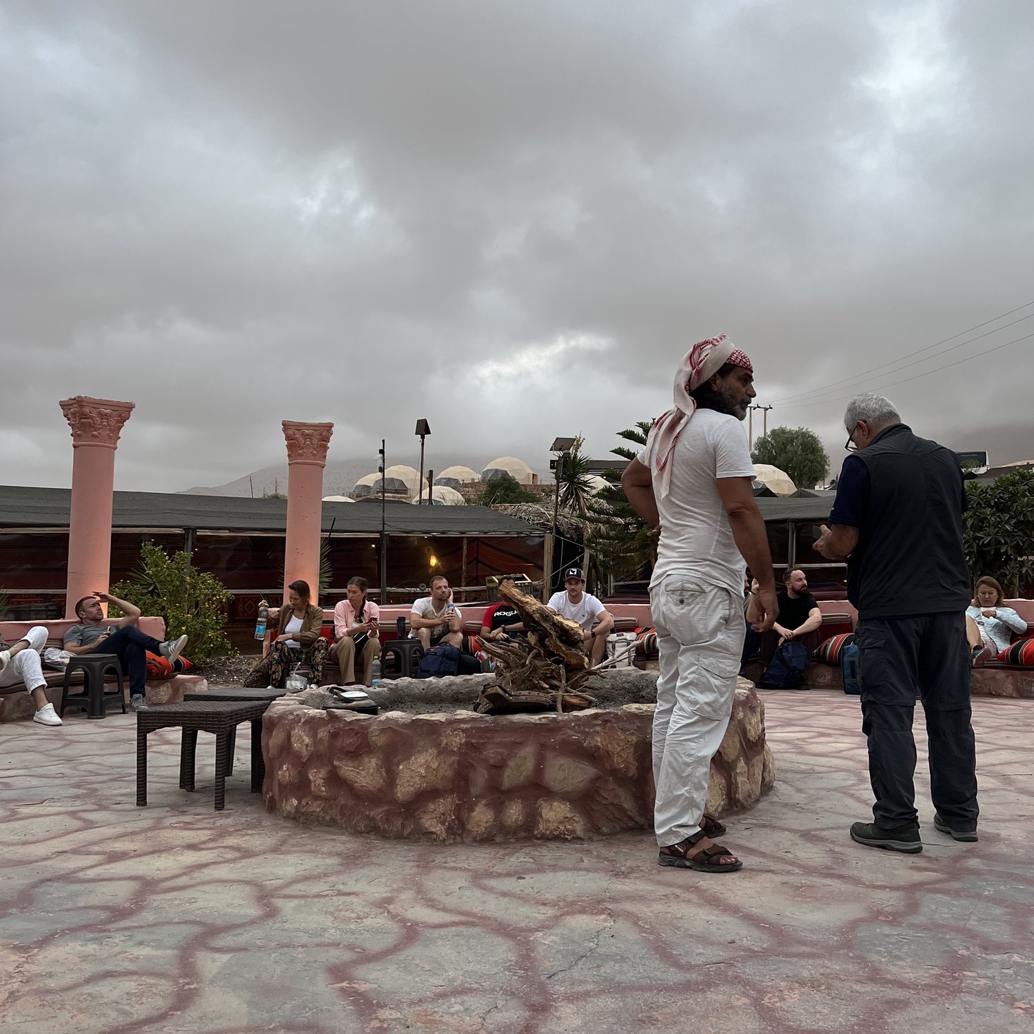 Photo of Camp hangout by day