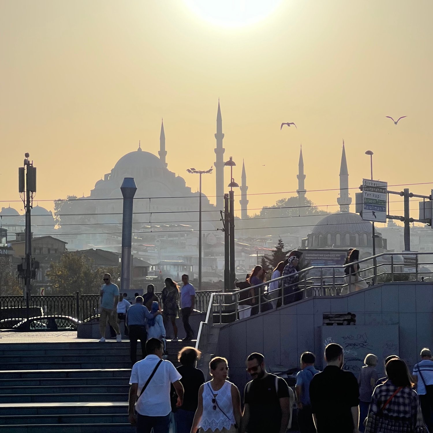 Photo of Hustle and bustle at Galata Bridge 