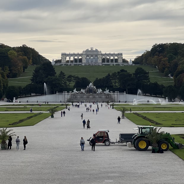 Photo of Scale of the Schönbrunn Palace grounds