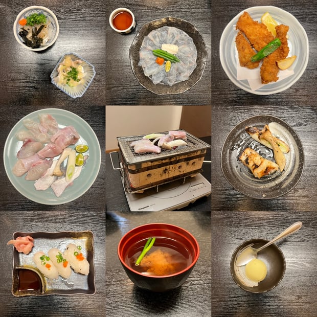 Photo of Fancy (but deadly) fugu dinner