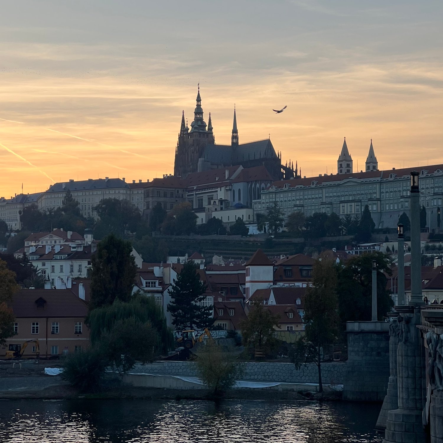 Photo of Sunset view of Prague Castle