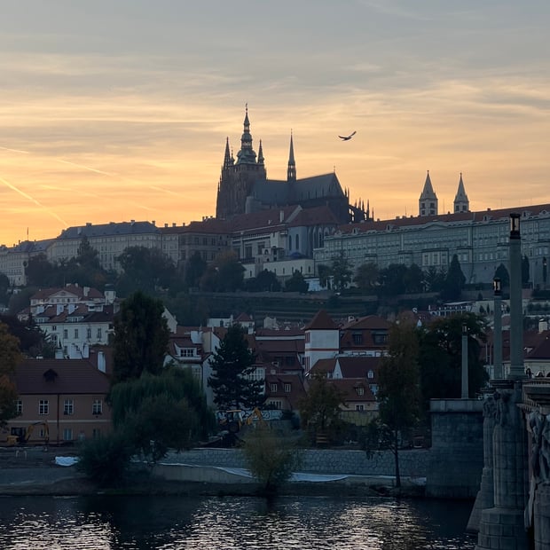 Photo of Sunset view of Prague Castle