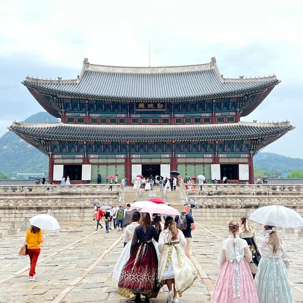 Photo of Front of Gyeongbokgung Palace