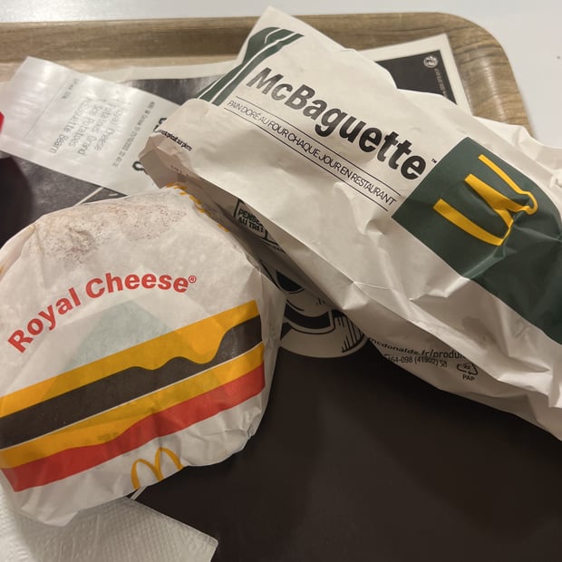 Photo of "Royale with cheese"