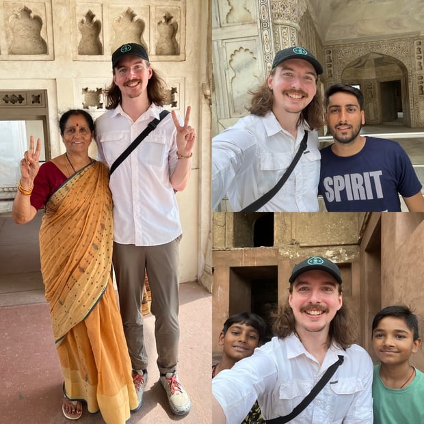 Photo of Friends at Agra Fort