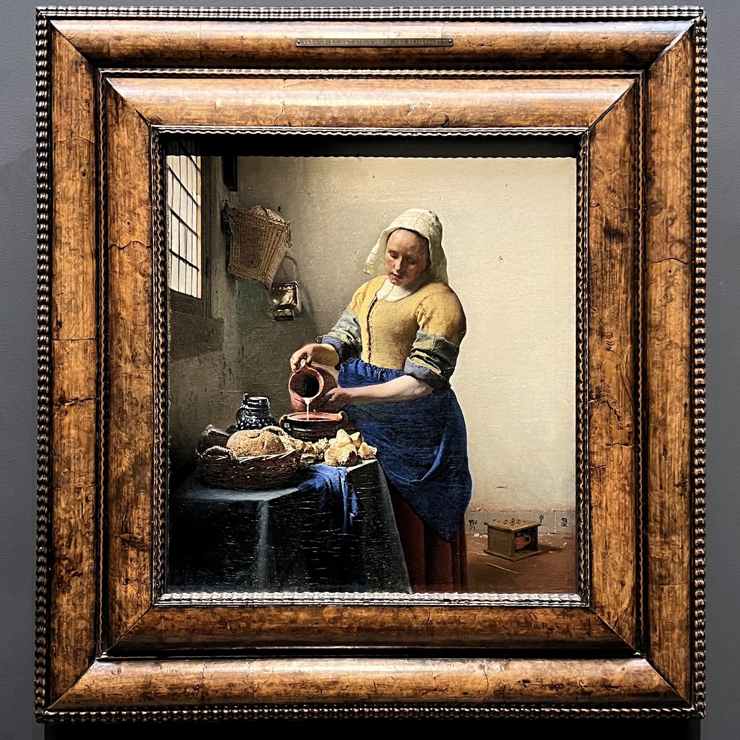 Photo of The Milkmaid — Johannes Vermeer