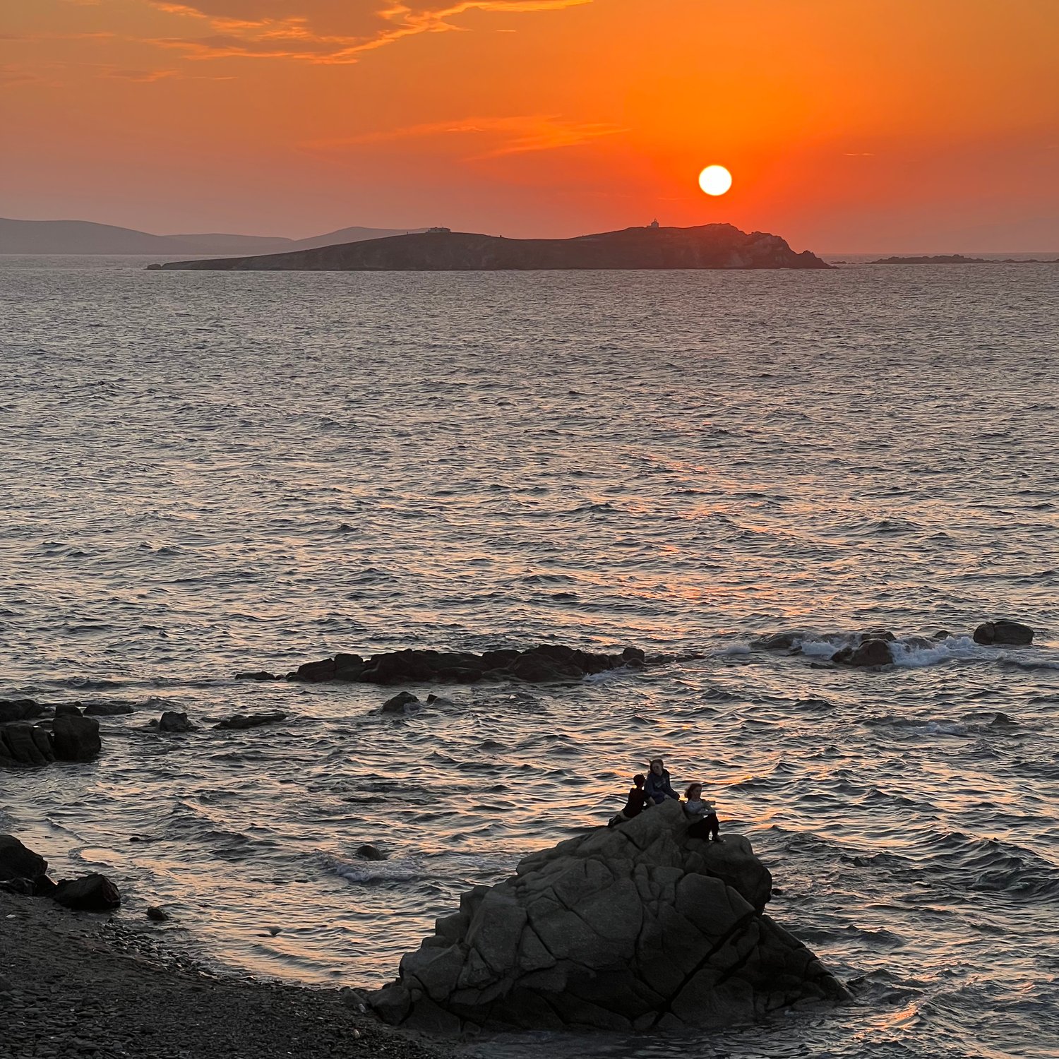 Photo of Sunset in Mykonos