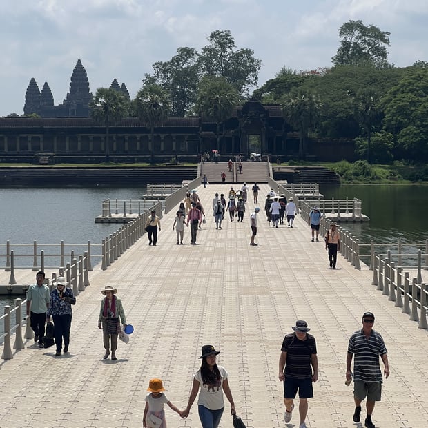 Photo of Crossing the moat