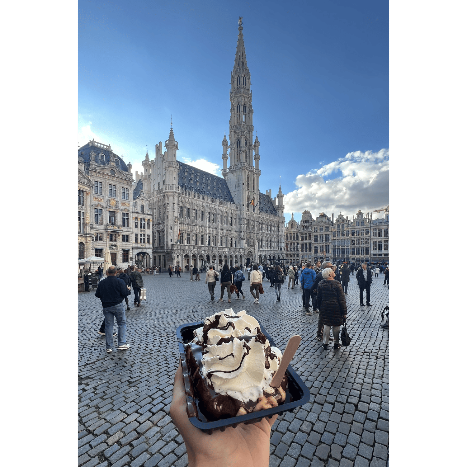 Photo of Belgian waffle