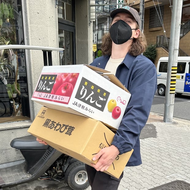 Photo of Shipping all the merch back home