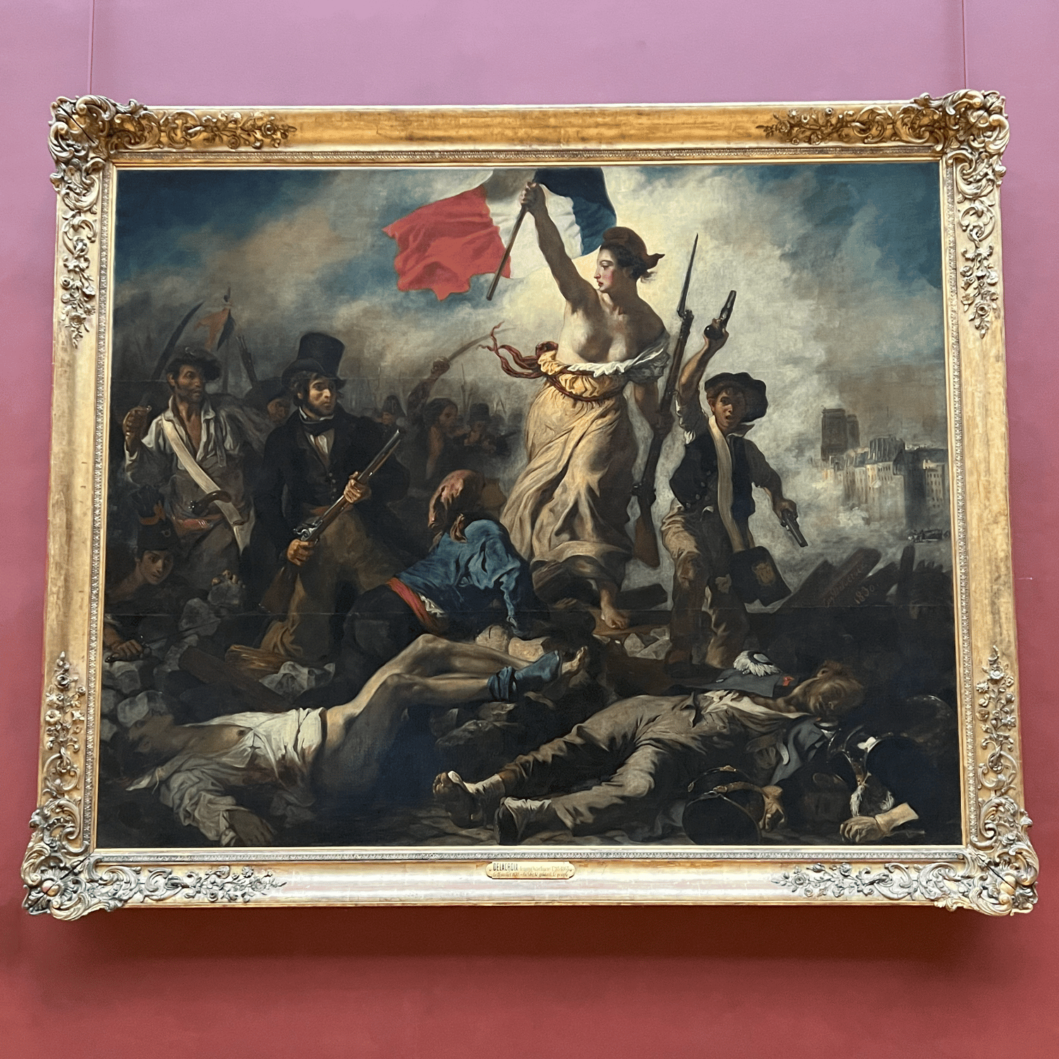Photo of Liberty Leading the People — Eugène Delacroix