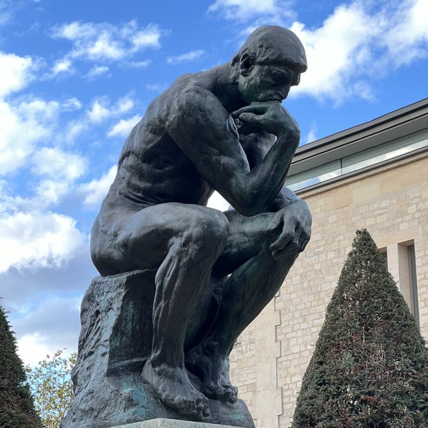 Photo of The Thinker — Rodin