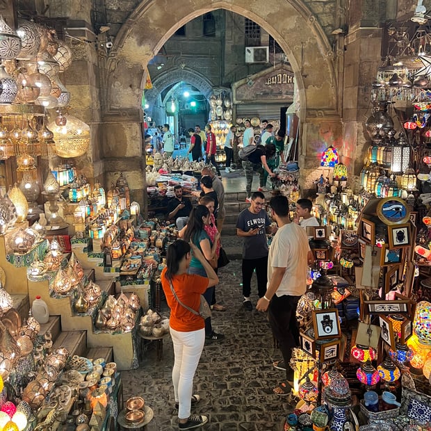 Photo of Khan el-Khalili (night)