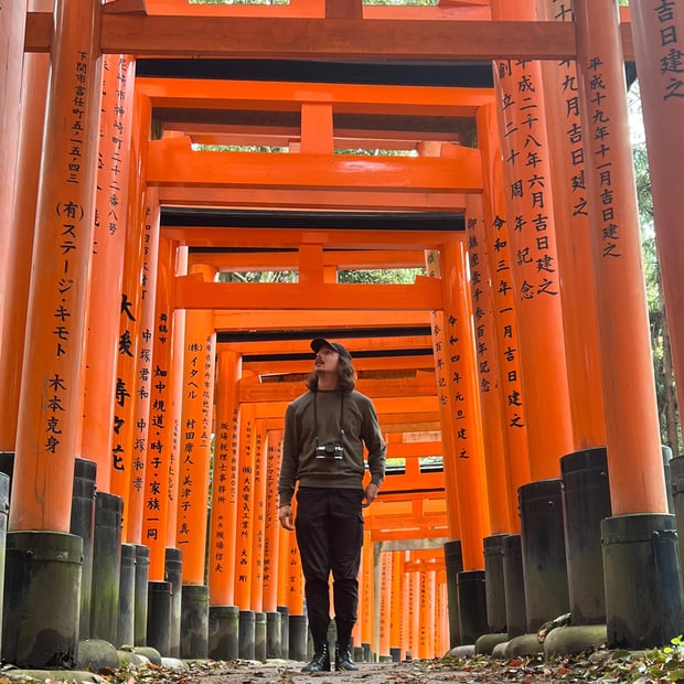 Photo of Walking through Fushimi Inari