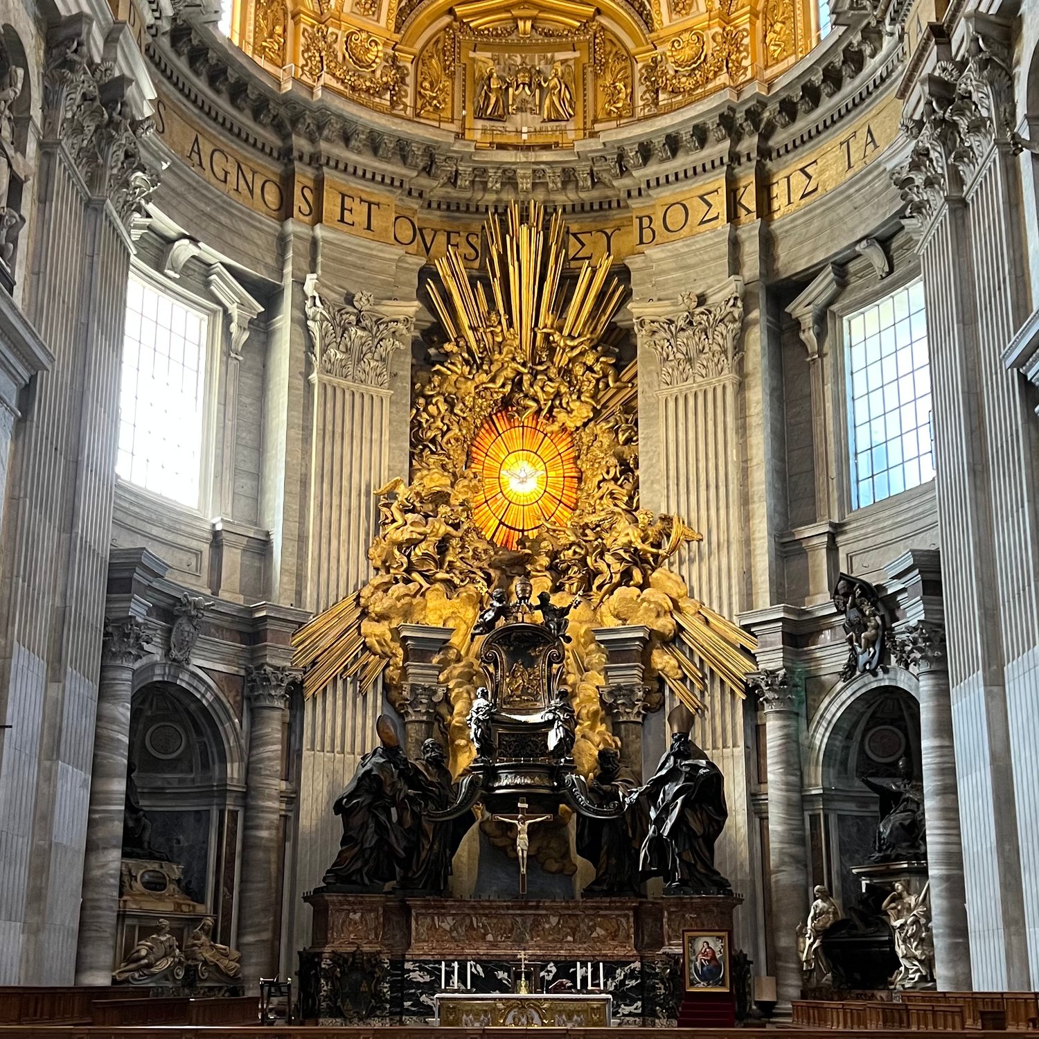 Photo of Chair of Saint Peter