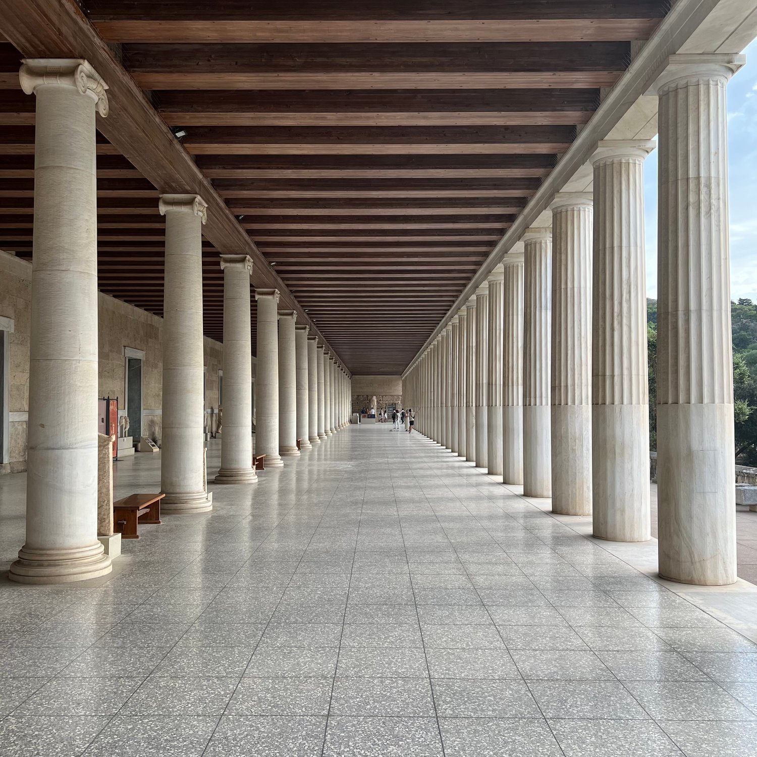 Photo of Stoa of Attalos interior