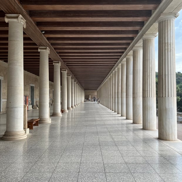Photo of Stoa of Attalos interior