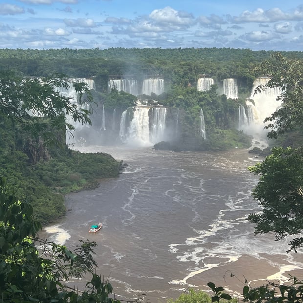 Photo of Iguazu Falls seen from Brazil 🇧🇷