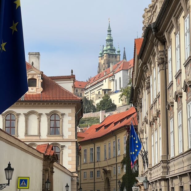 Photo of Street leading to Prague Castle