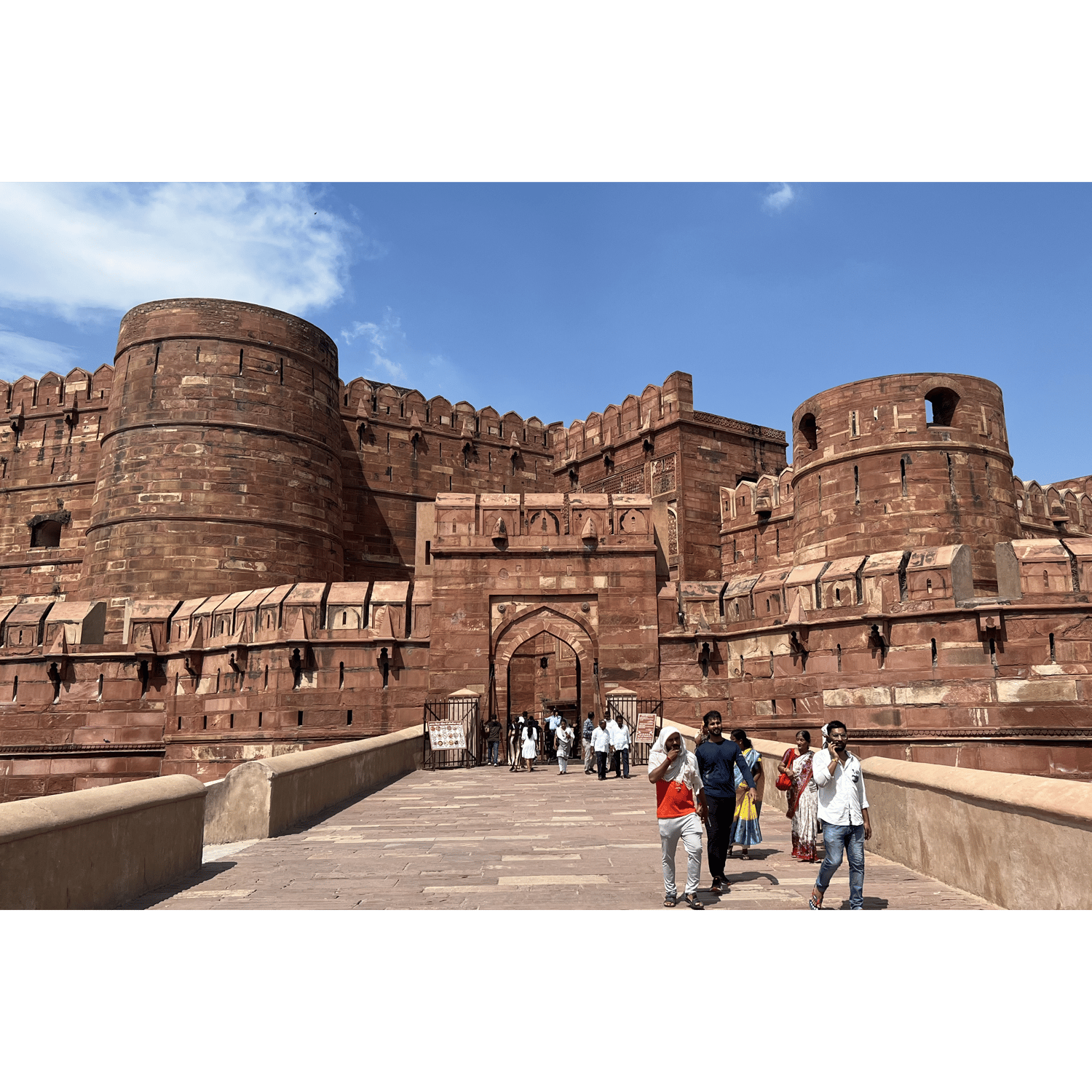 Photo of Agra Fort's Amar Singh Gate