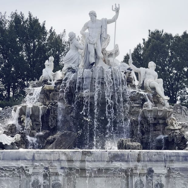 Photo of Neptune Fountain in Schönbrunn Garden